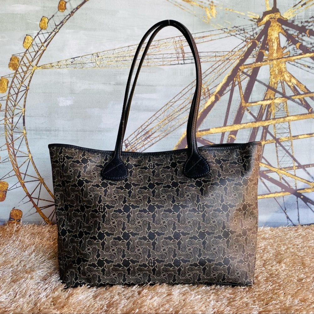 Vintage Celine Waxed Tote